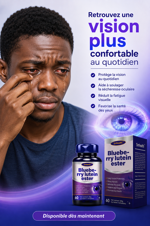 👁️ Blueberry Lutein Ester – Protection Complète de la Vision